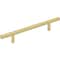 Elements 128 mm Center-to-Center Brushed Gold Naples Cabinet Bar Pull 206BG - alternate 1